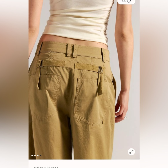 FP Movement by Free People Silverlake Chino - color Dill seed - Picture 3 of 5